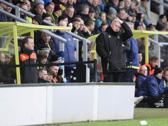 Blackpool's match at Burton was unpleasant viewing for Terry McPhillips