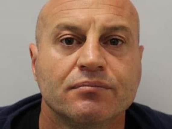 Mane Driza, who has been found guilty at the Old Bailey of his fifth murder in Britain.