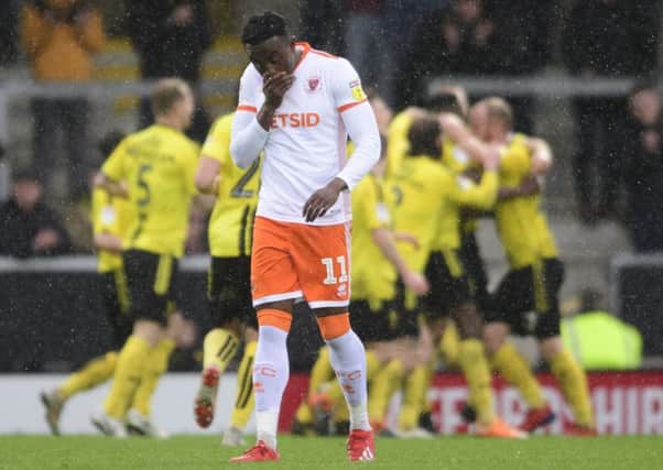 Disappointment for Blackpool as Burton Albion make it 3-0 at the Pirelli Stadium