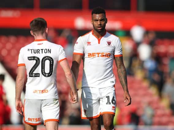 Ollie Turton and Curtis Tilt have been missing for Blackpool in recent weeks