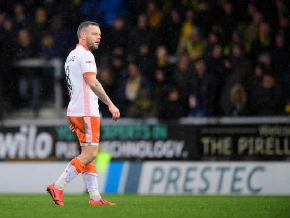 Jay Spearing says the Blackpool players were 'angry' and 'disappointed' after last weekend's 3-0 defeat at Burton Albion