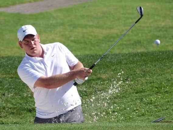 Chris Nay in last year's Gazette Matchplay finals in Portugual