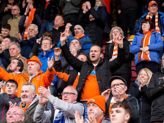 708 delighted fans witnessed Blackpool thrash Bradford City