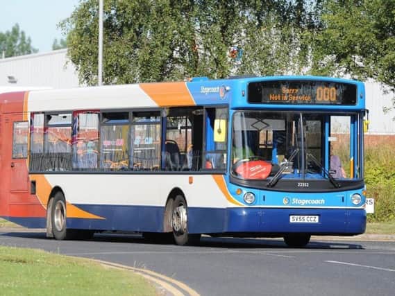 A Stagecoach bus