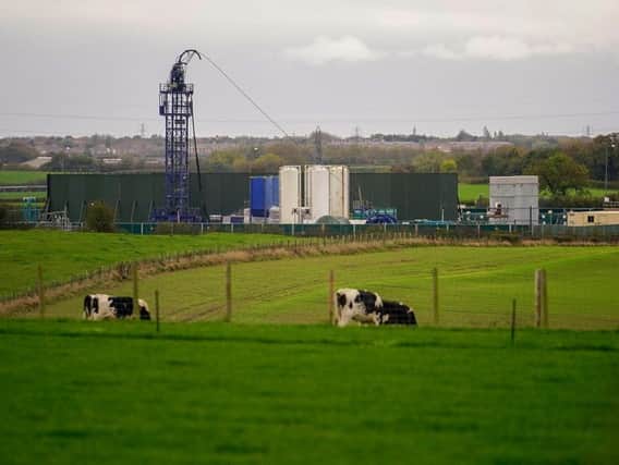 Blackpool Magistrates' Court heard the anti--fracking protesters locked on outside the gates to Cuadrilla's shale gas exploration site at Preston New Road, Little Plumpton. Photo: Getty Images