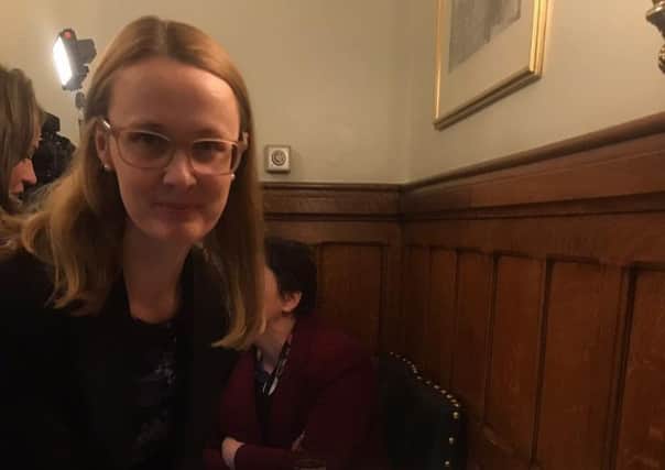 Cat Smith signs her support for the push for more accessible medical cannabis