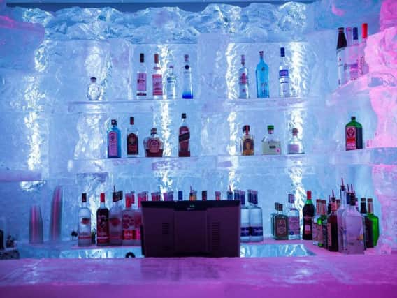 Ice Bars are popular in many of the world's cities such as this one in New York. Blackpool will soon have its own version