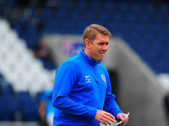 Dave Challinor says there is no point comparing AFC Fylde's points total with last season's