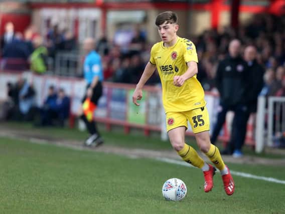 Fleetwood have won both League One games Ryan Rydel has started