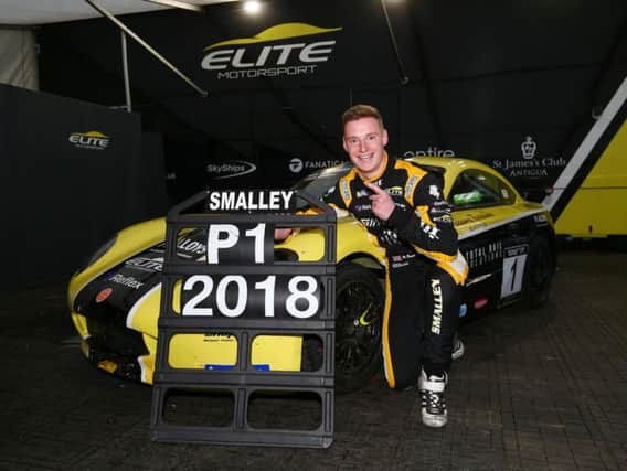 Junior champion Adam Smalley has been selected for the Ginetta GT5 Challenge