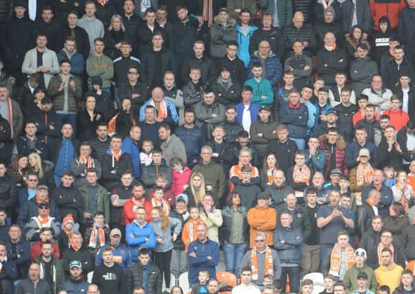 The Blackpool fans who have returned are still waiting patiently for a home win ... but it will come