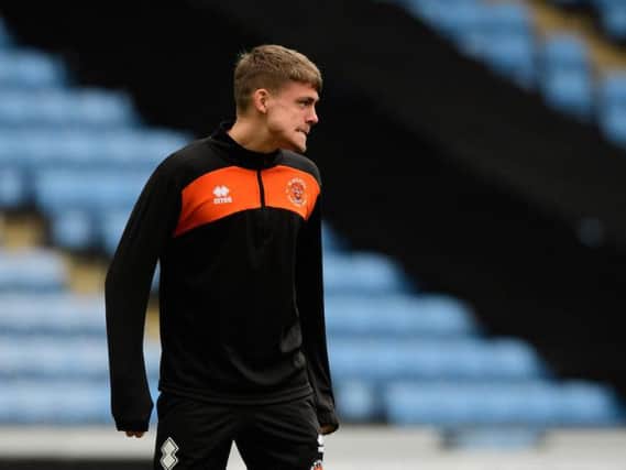 Sorensen saw just 32 minutes of action during his time at Blackpool