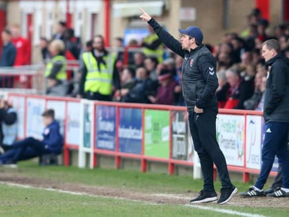 Joey Barton praised the Fleetwood fans at Accrington Stanley