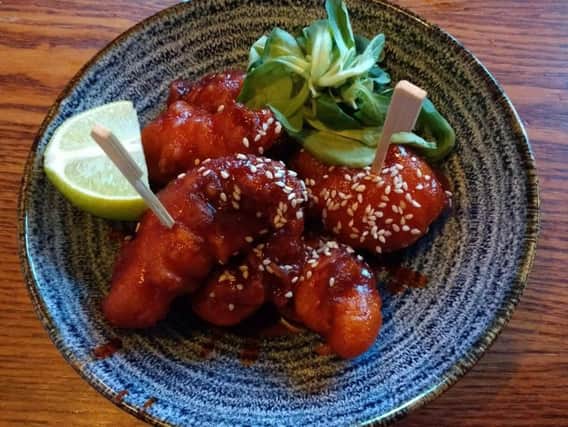 The crispy Korean chicken. The Ship in Freckleton should be praised for trying a variety of new dishes