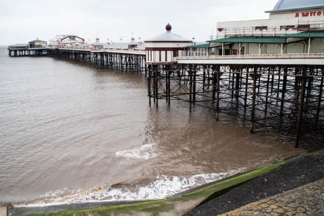 The location where Shelby Burns was saved by the RNLI.