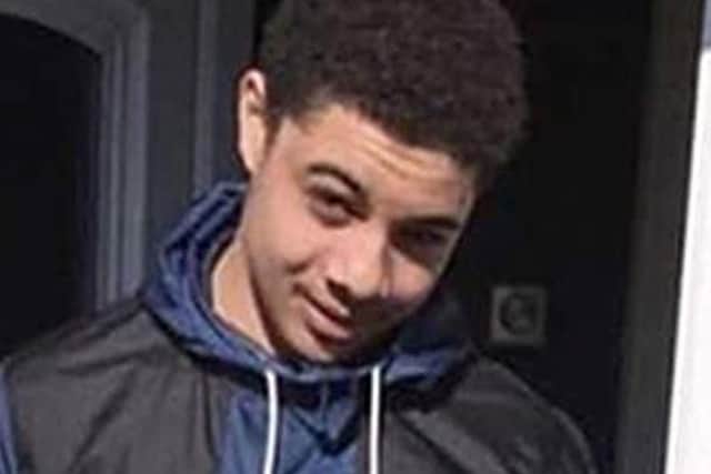 Greater Manchester Police picture of Tyrelle Burke, 20, who was murdered in Wythenshawe, Manchester