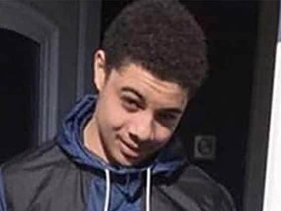 Greater Manchester Police picture of Tyrelle Burke, 20, who was murdered in Wythenshawe, Manchester