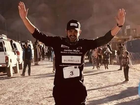 Jordan Wylie, 35, running across Afghanistan last year