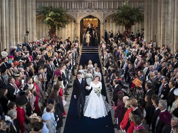 Princess Eugenie got married in a church last year, but religious weddings are not a favourite in the resort.