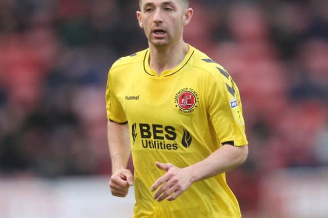 Jason Holt suffered a season-ending knee injury at Accrington