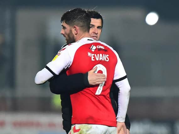 Joey Barton wants Ched Evans to become a permanent Fleetwood Town player
