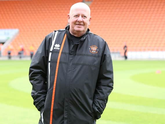 Former Blackpool FC groundsman Gary Lewis