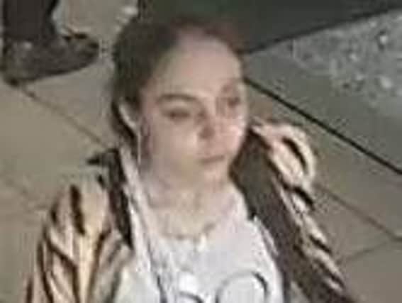 A 17-year-old girl from outside Lancashire has been identified by police as the suspect in a number of recent offences.