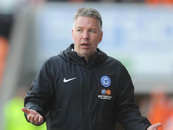 Peterborough United boss Darren Ferguson