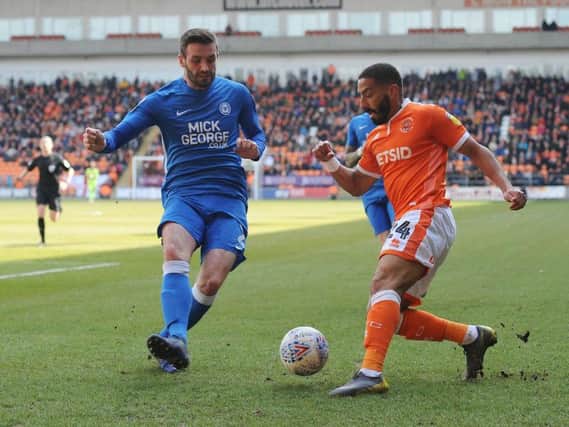 Winger Liam Feeney looked like the only Pool player likely to make something happen