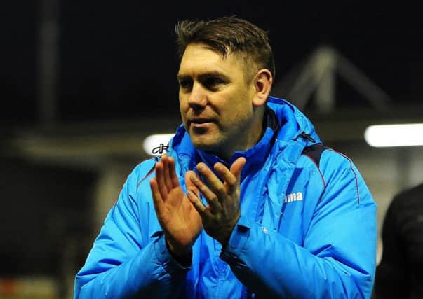 AFC Fylde manager Dave Challinor Picture: Steve McLellan