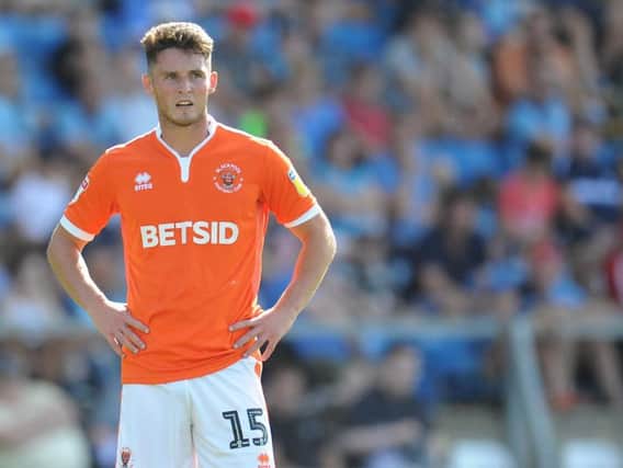 Jordan Thompson returns to Blackpool's starting line-up