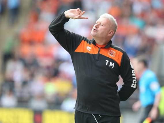 Terry McPhillips barks his instructions from the touchline