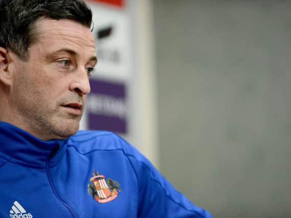 Sunderland boss Jack Ross