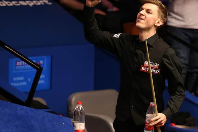 James Cahill hopes beating Ronnie O'Sullivan is only the start of his Crucible adventure