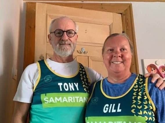 Tony and Gill Howarth will run the London Marathon 2019