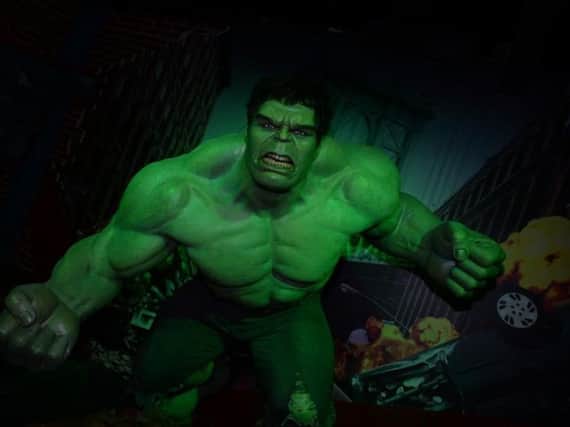 Marvel superhero Hulk