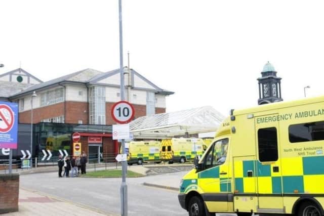 Blackpool's A&E says it is incredibly busy tonight