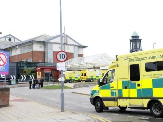 Blackpool's A&E says it is incredibly busy tonight