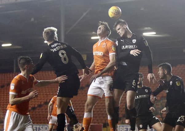 Blackpool lost to Barnsley when they met at Bloomfield Road in December