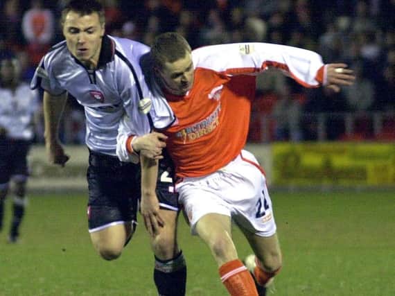 Martin Bullock continued his fine form for Blackpool