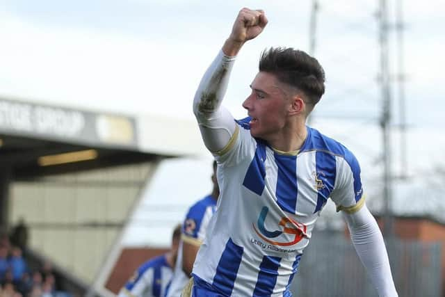 Hartlepool United defender Josh Hawkes