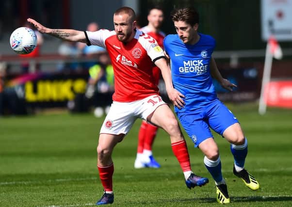 Paddy Madden came closest to scoring for Fleetwood Town