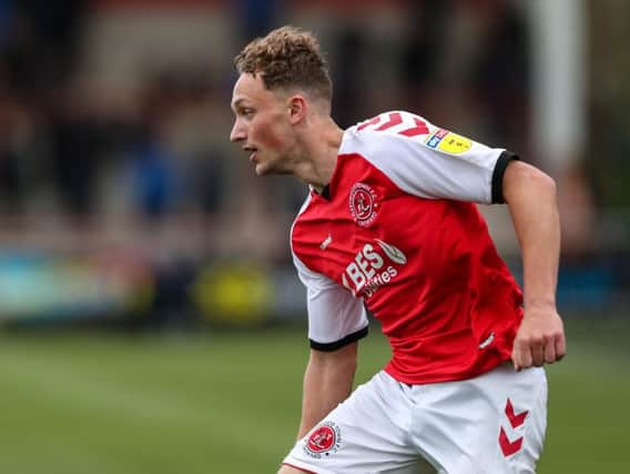 Eddie Clarke caught the eye against Bristol Rovers