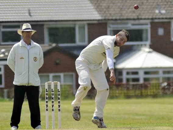 Matt Grindley claimed six Kendal wickets in Saturday's drawn encounter