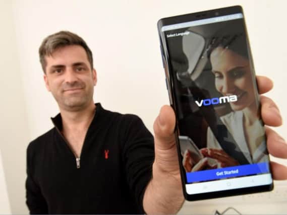 Lee Millward has created Vooma, an app for taxi drivers and customers