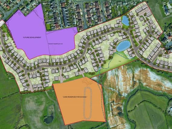 The plans proposed by Storey Homes. Credit: STOREY HOMES