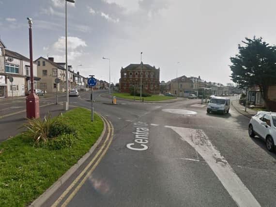 Police are investigating a crash between a VW Caddy van and a bus at around 7.50pm on the mini roundabout connecting the Central Drive and Grasmere Road in Blackpool.