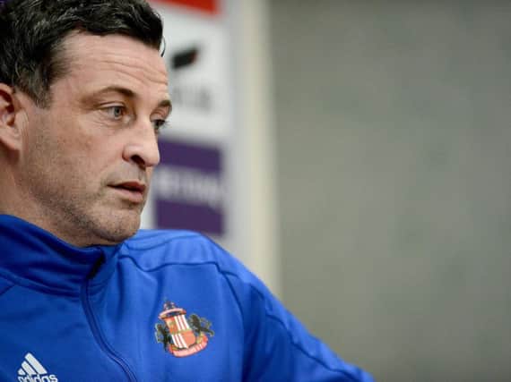 Sunderland boss Jack Ross