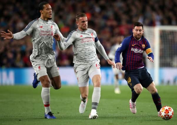 Lionel Messi inspired Barcelona to victory against Liverpool at the Camp Nou in midweek