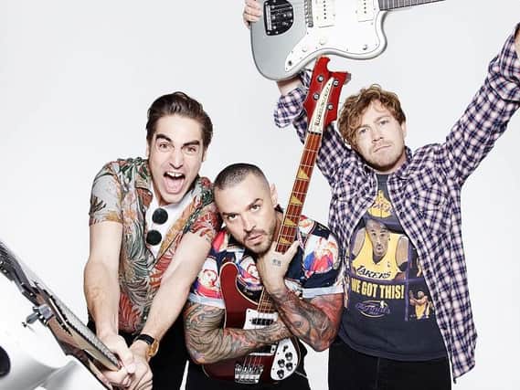 Busted will play the Blackpool Tower Headland on Friday August 30